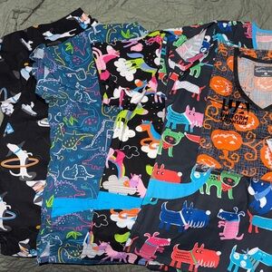 Butter Soft Large Scrub Top Bundle